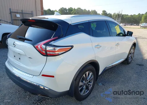 2018 Nissan Murano Sl из США, поврежденный, VIN 5N1AZ2MG9JN158253